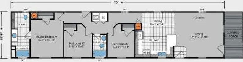 Manufactured And Mobile Home Floor Plans MHVillage